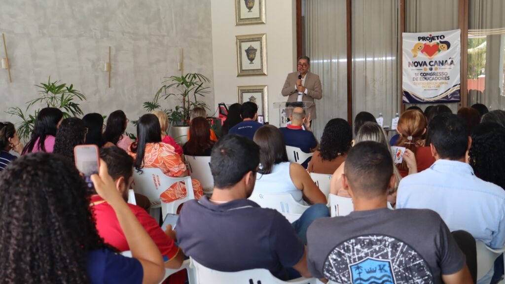 Projeto Nova Canaã realiza 1º Congresso de Educadores com foco na educação integral